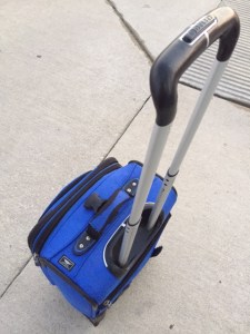 All my bags were packed; I was ready to go.