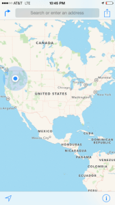 Where I am in the world.